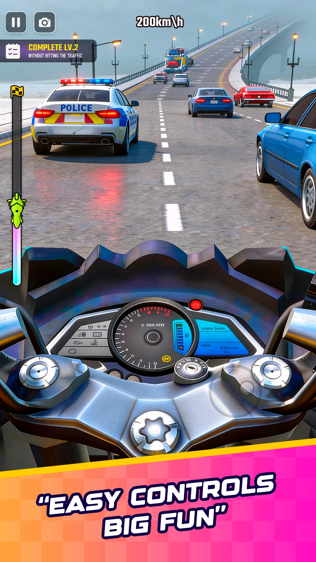 Rush Bike 3D: Bike Racing Game screenshot